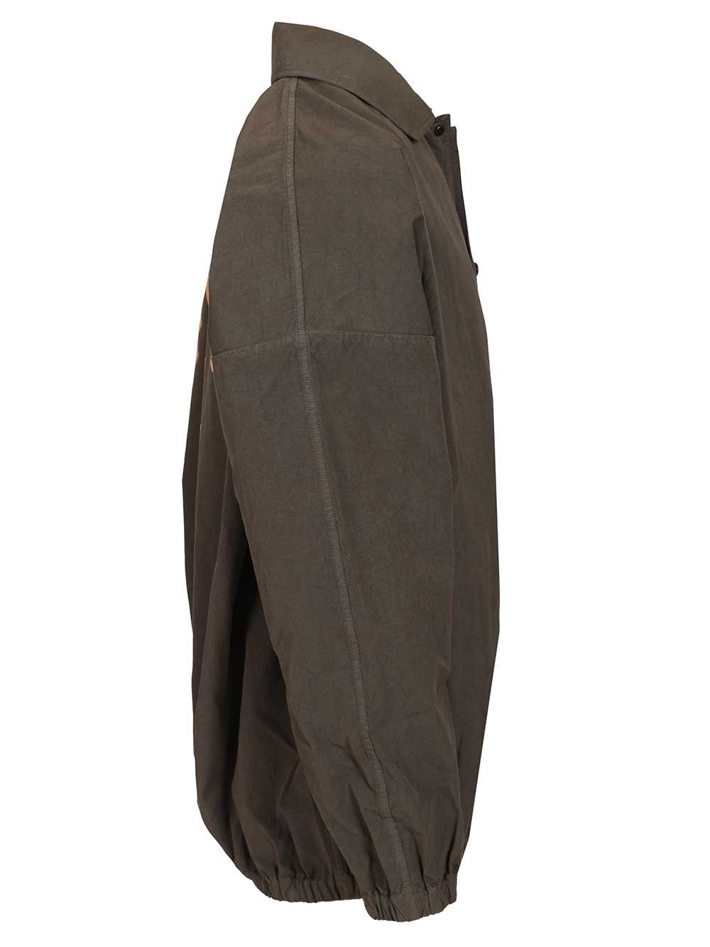 Fear Of God Cotton Poplin Windbreaker Jackets - Grey | b618d0c08a2f0ef54ba70b7eb703857dbbbc48e8