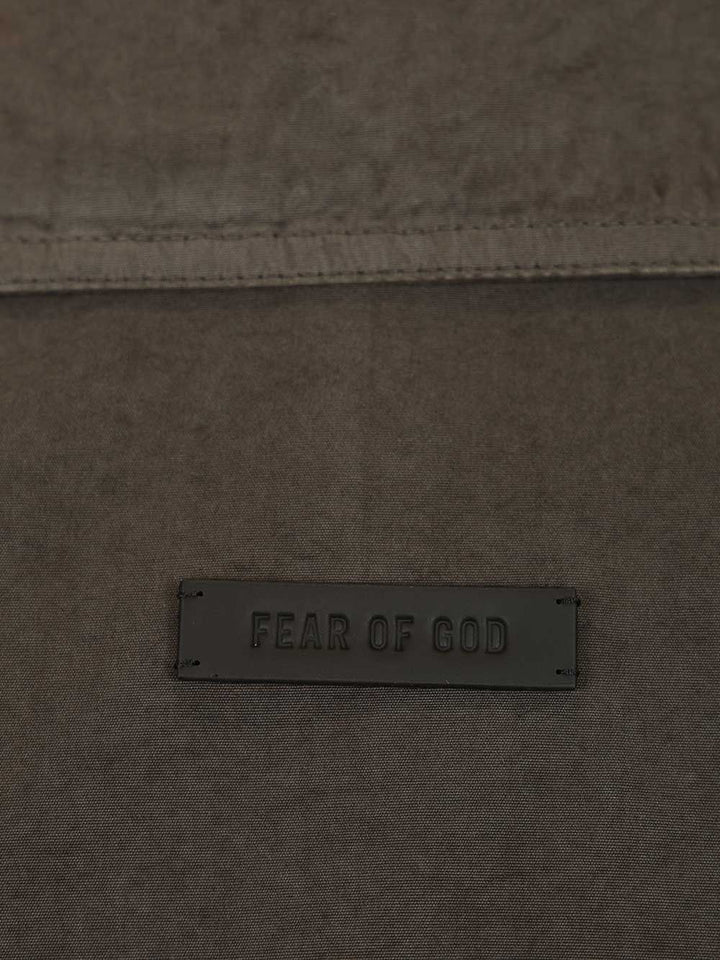 Fear Of God Cotton Poplin Windbreaker Jackets - Grey | 022098f8c6957da22a926d70577439d4d9de549a