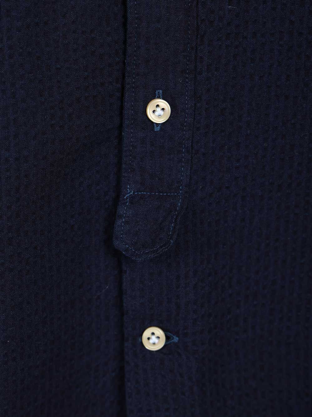 Al Duca D'Aosta Indigo Blue Cotton Shirt Shirts - Blue | 5b1837b221a86bb24a02fb618f81b81d3afe2f5a