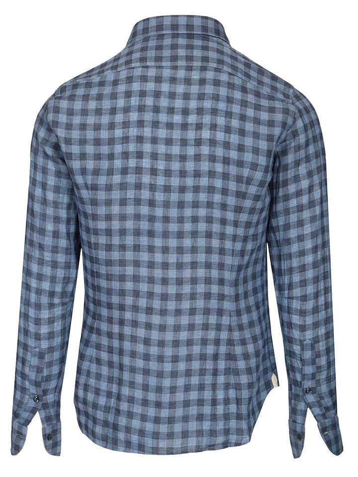 Al Duca D'Aosta Long-Sleeved Shirt Shirts - Blue | fd38b21c162cb05e1cc0df9201029c3103917dbe