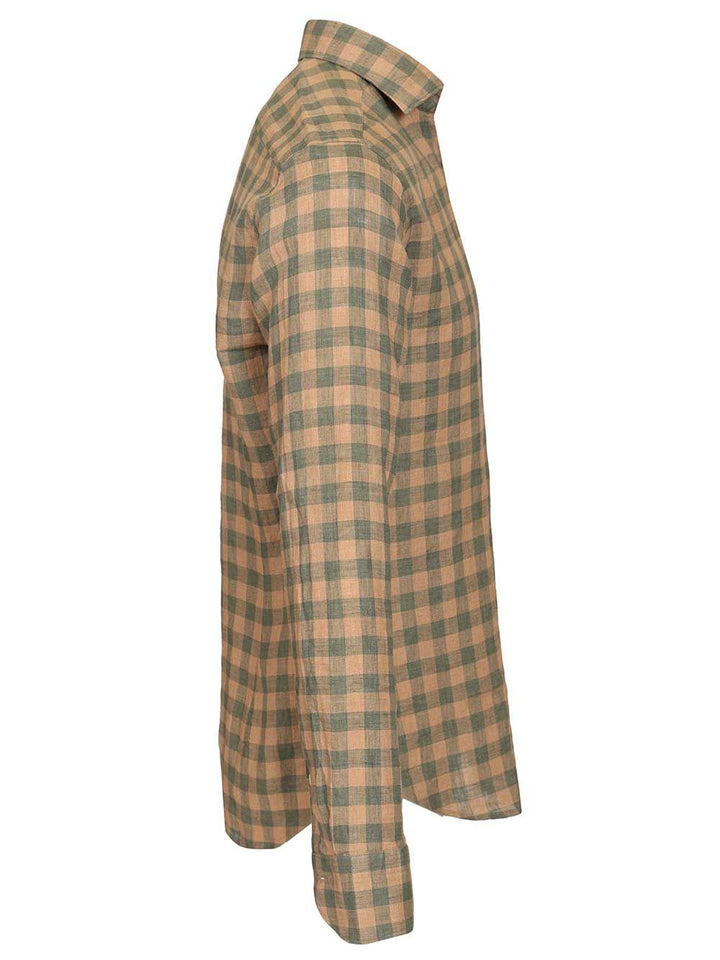 Al Duca D'Aosta Long-Sleeved Shirt Shirts - Green | d85b0291067f9dce50d800582769305ab157a15a