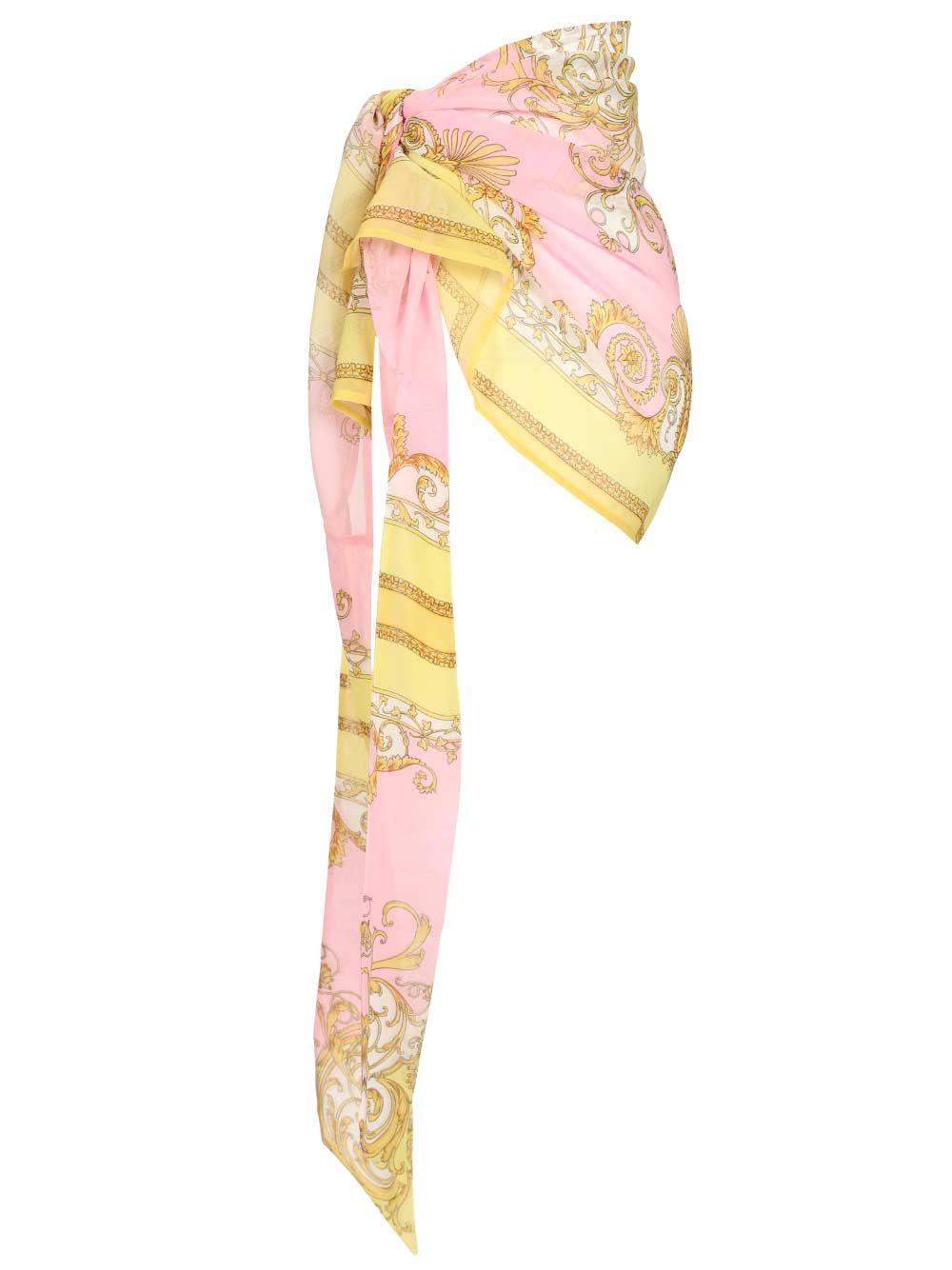 Versace Printed Scarf Skirt Skirts - Rose | 19da1fc255ef8adce6b6e90cc824a35378288074
