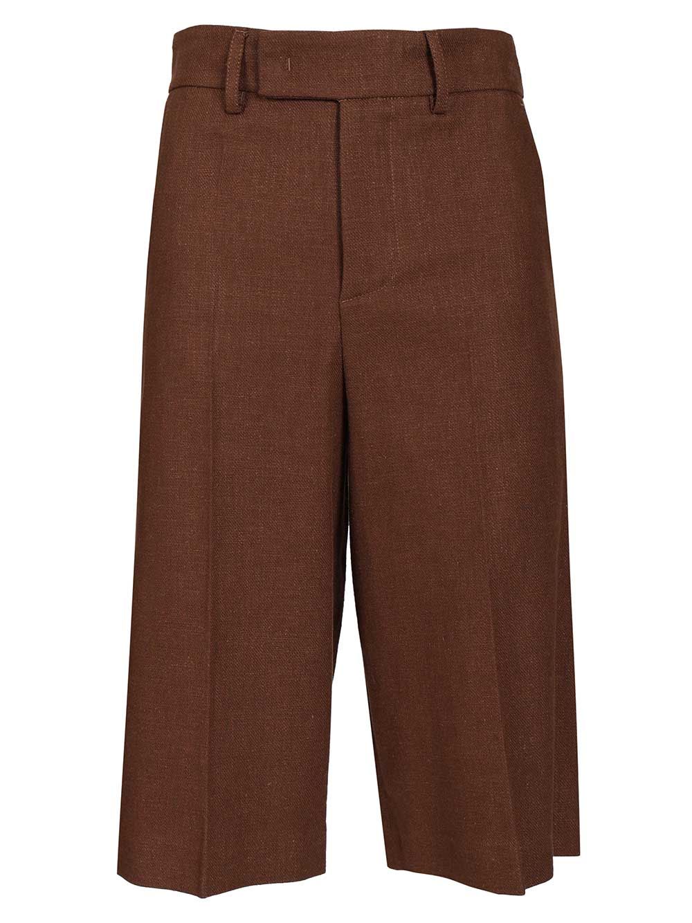 Al Duca D'Aosta Tailored Bermuda Shorts Trousers - Brown | 803f03fecd0a229093ca68f22023eebfdaf0c5e3