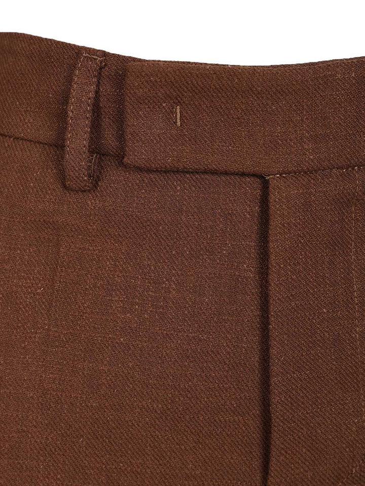 Al Duca D'Aosta Tailored Bermuda Shorts Trousers - Brown | bd02fe65eefa7e30a5f63ba965f61ffbfb5b5fae
