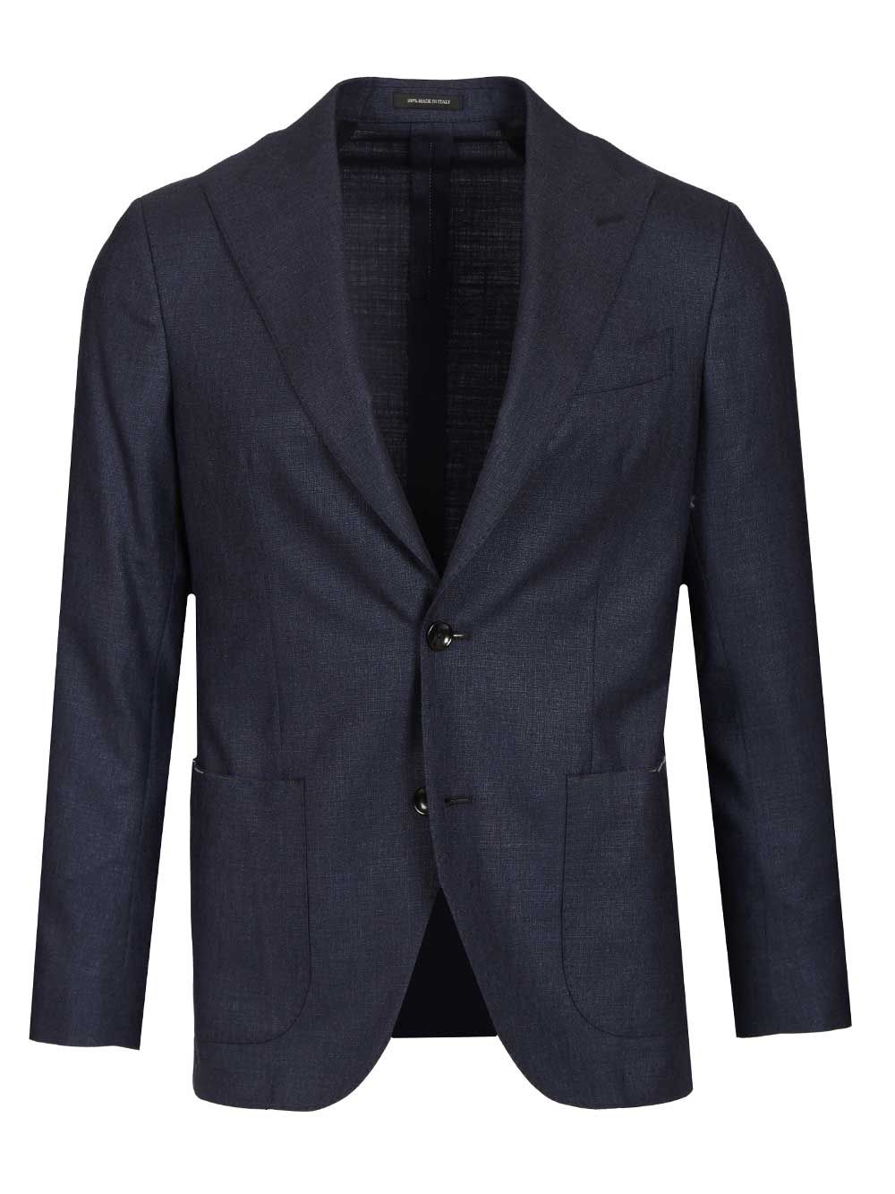 Al Duca D'Aosta Semi-Lined Blazer Jackets - Blue | ffbb97a32ac24731daceb1d7f802c6652574d77e