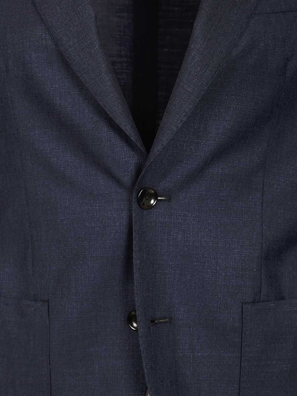 Al Duca D'Aosta Semi-Lined Blazer Jackets - Blue | 9e52170e3509a50edc34928f98c14a4e9bd0b59e