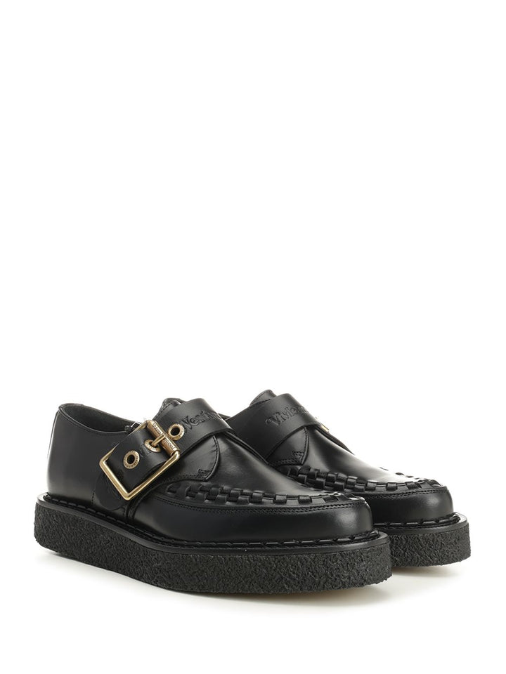 Vivienne Westwood Point Toe Monk Scarpe basse - Black | 2cc61674a57b5367b7a69a43b60b3eceb7a6a332