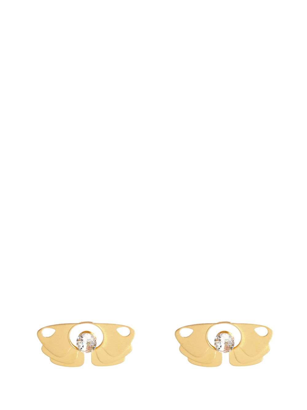 Valentino Garavani Pages Earrings Jewelry - Gold | 124b652fd4f79157d8082016468e5ab81098a8cc
