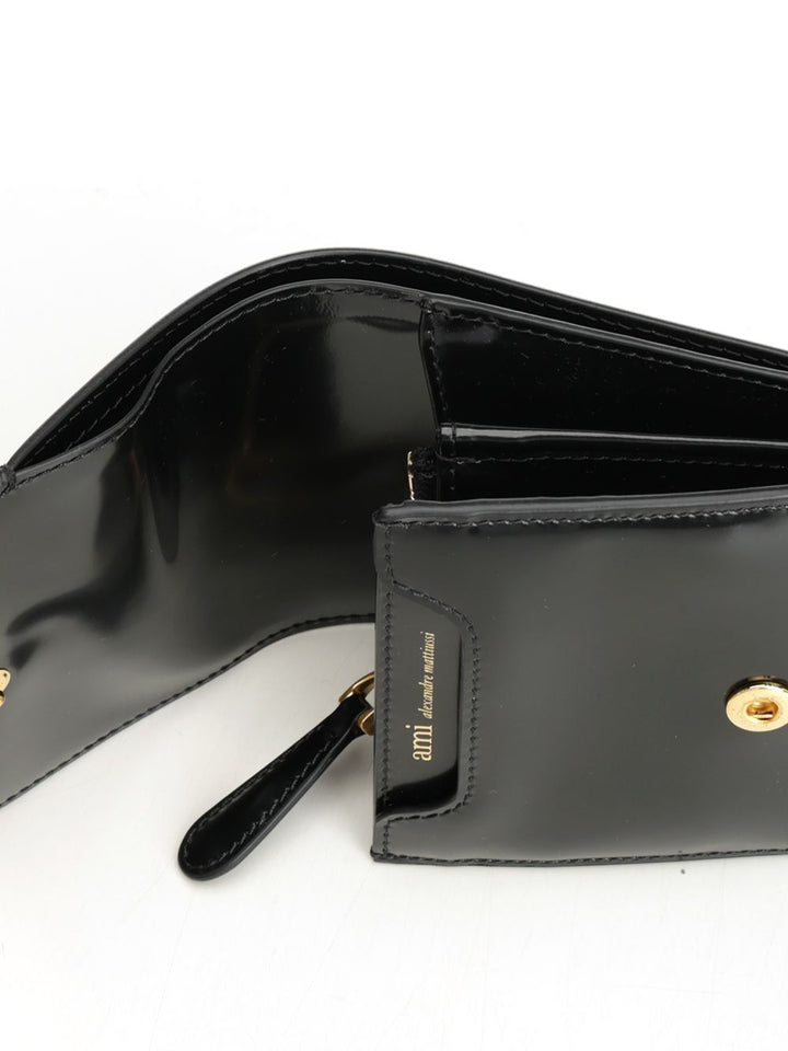 Ami Compact Wallet Wallets - Black | f7bdac0b6fab57a45c6a2543472039c3570b8ab8