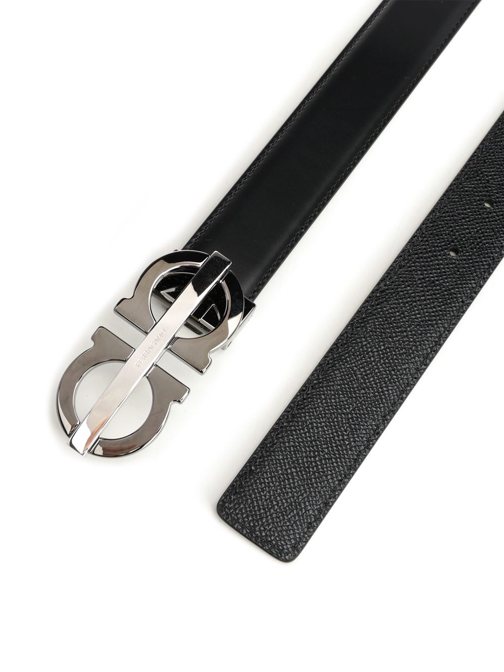 Ferragamo Reversible And Adjustable Belt Belts - Black | 33f2df47675c4affc00082bcff83ce5b185c29b6