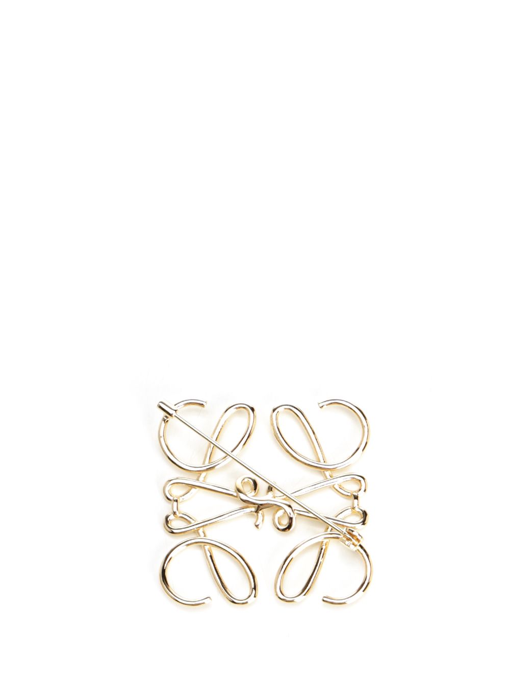 Loewe Anagram Pin Jewelry - Gold | 196edfb4dc95b01b4c75d73aaad162c484705228