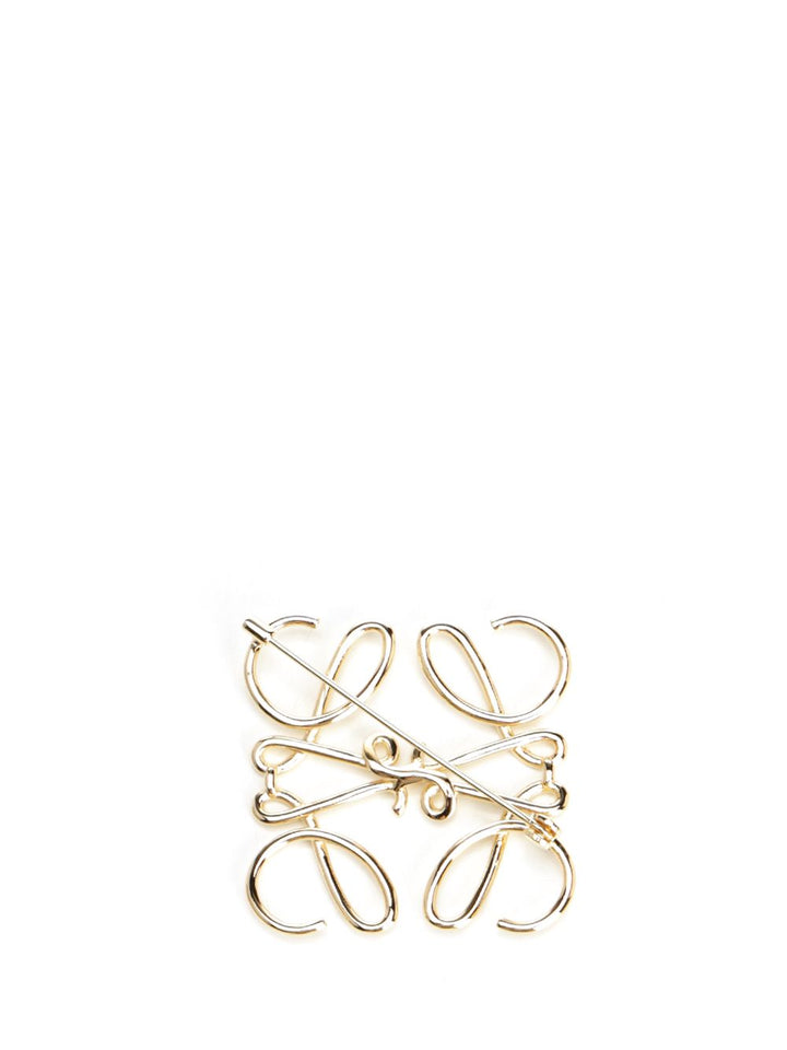 Loewe Anagram Pin Jewelry - Gold | 196edfb4dc95b01b4c75d73aaad162c484705228