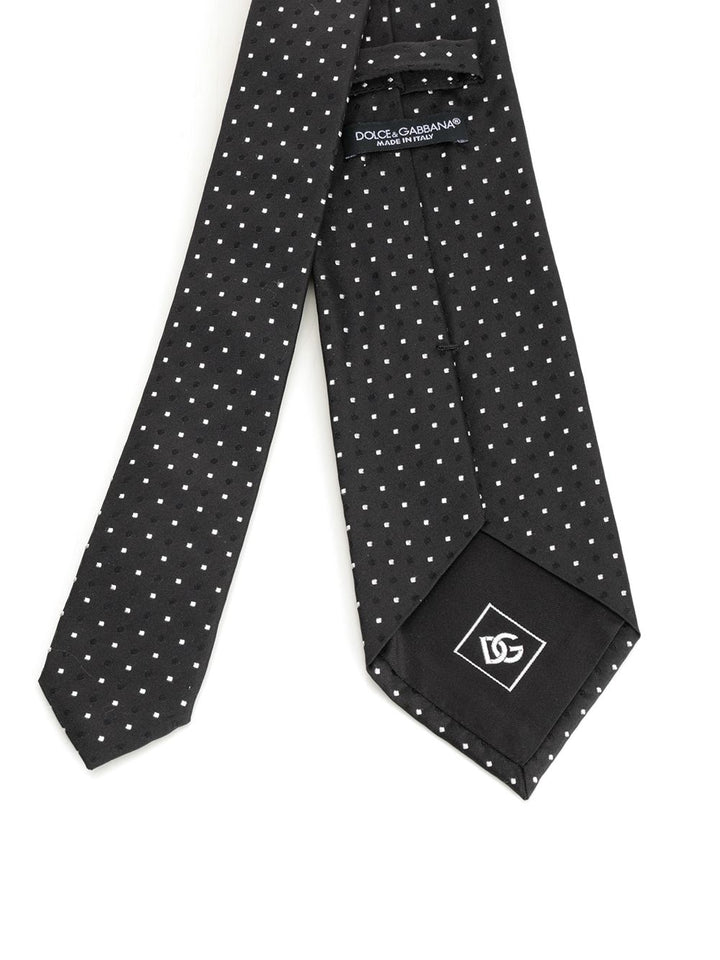Dolce & Gabbana Silk Tie Ties And Bow Ties - Black | 895316e8ee69fa24d04d2a97f87888fa4c284051