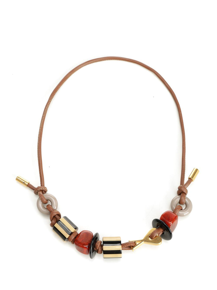 Ami Ami De Coeur Necklace Jewelry - Beige | 94832e33473128c3b99d59704bc2c256b5768df0