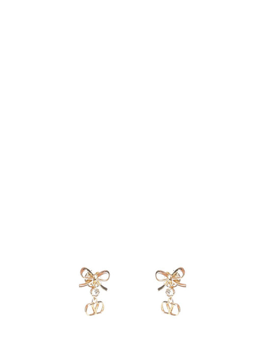 Vlogo Signature Earrings Jewelry Gold