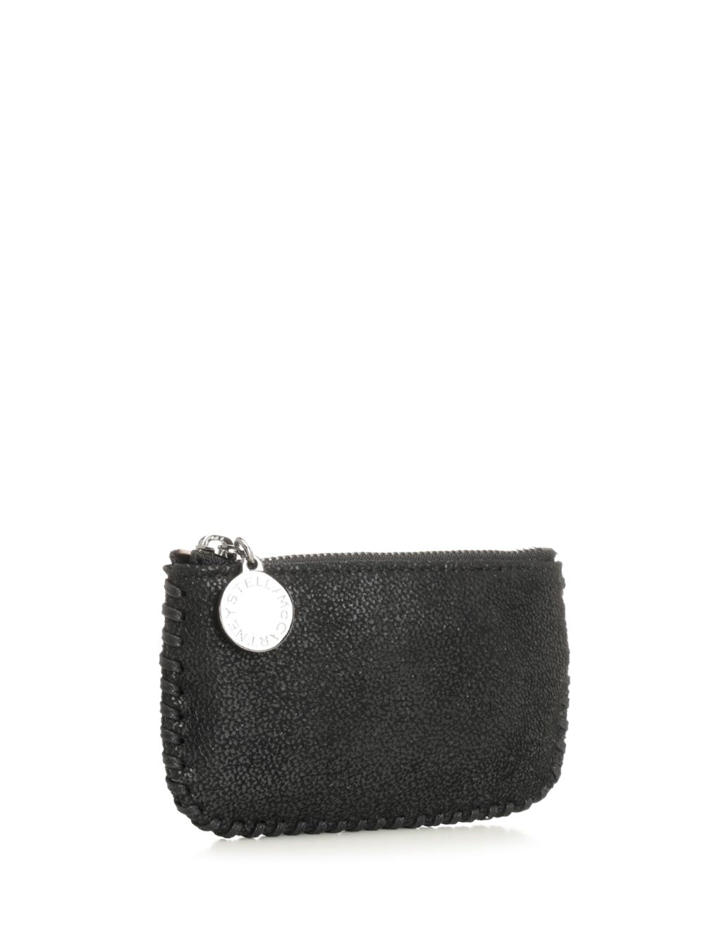 Stella Mccartney Falabella Zip Around Card Holder Keychain Wallets - Black | d1c2808736994dfa1b22b8b871f56fe20847cc57
