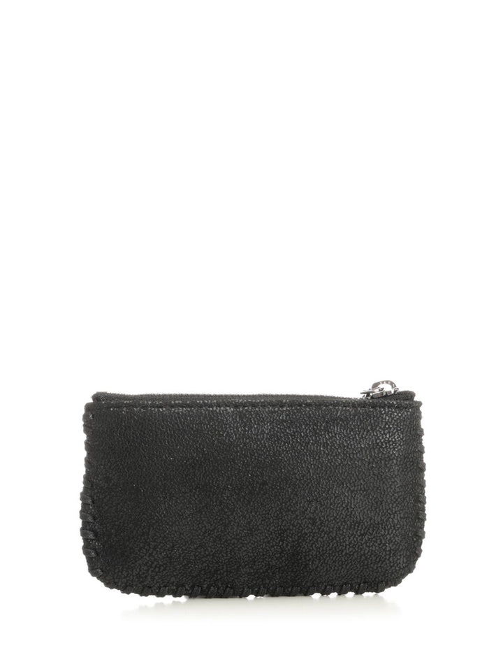 Stella Mccartney Falabella Zip Around Card Holder Keychain Wallets - Black | e7a0f07f147b5d4b4b5c062092af6fc3d6f450b7