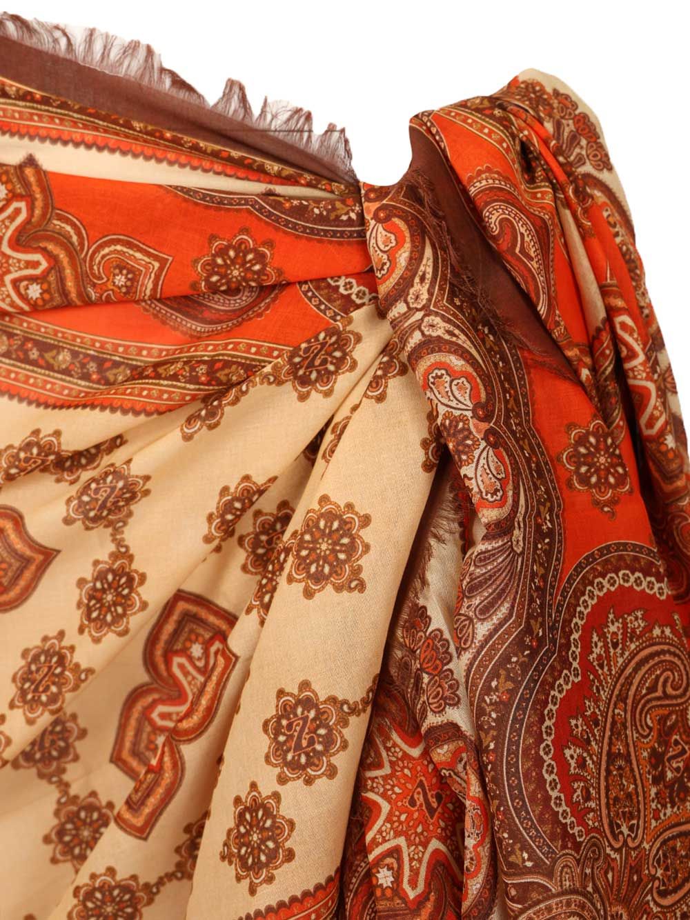 Zimmermann Printed Cotton Pareo Skirts - Multicolor | 05d81fd3bbb2085d30cd4c015bb47470de369b61