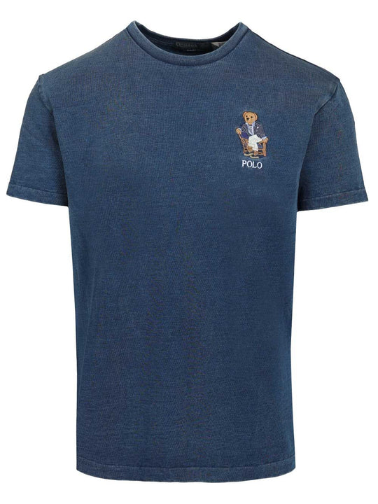 Polo Bear T-Shirt Knitwear Blue