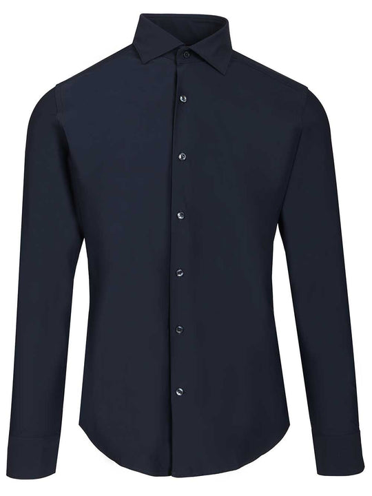 Non-Iron Fabric Shirt Shirts Blue