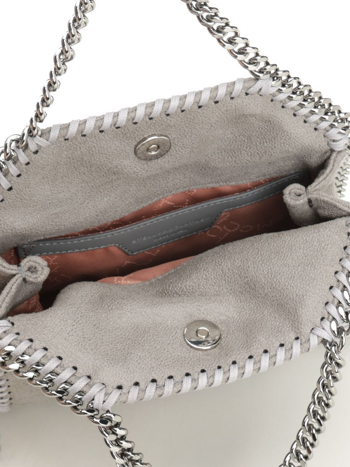 Stella Mccartney Falabella Tiny Bag Handbags - Grey | 1f39c3e2caf181912a52184ced4cc5c3e5fc7072