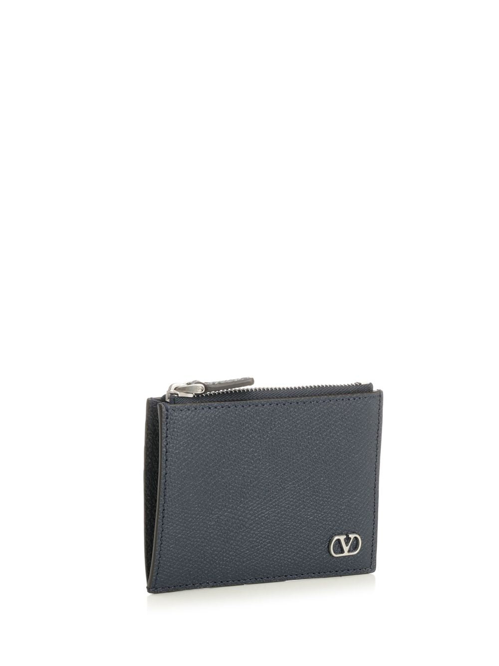Valentino Garavani Vlogo Signature Wallet Small leather goods - Blue | fb85184a667784b51f0a46dd813f405e8c9083c6