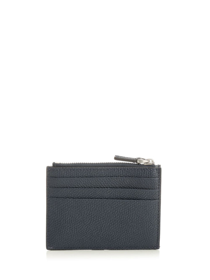Valentino Garavani Vlogo Signature Wallet Small leather goods - Blue | 7943cacfe10389971acc2e38b1c870bd04b20a34