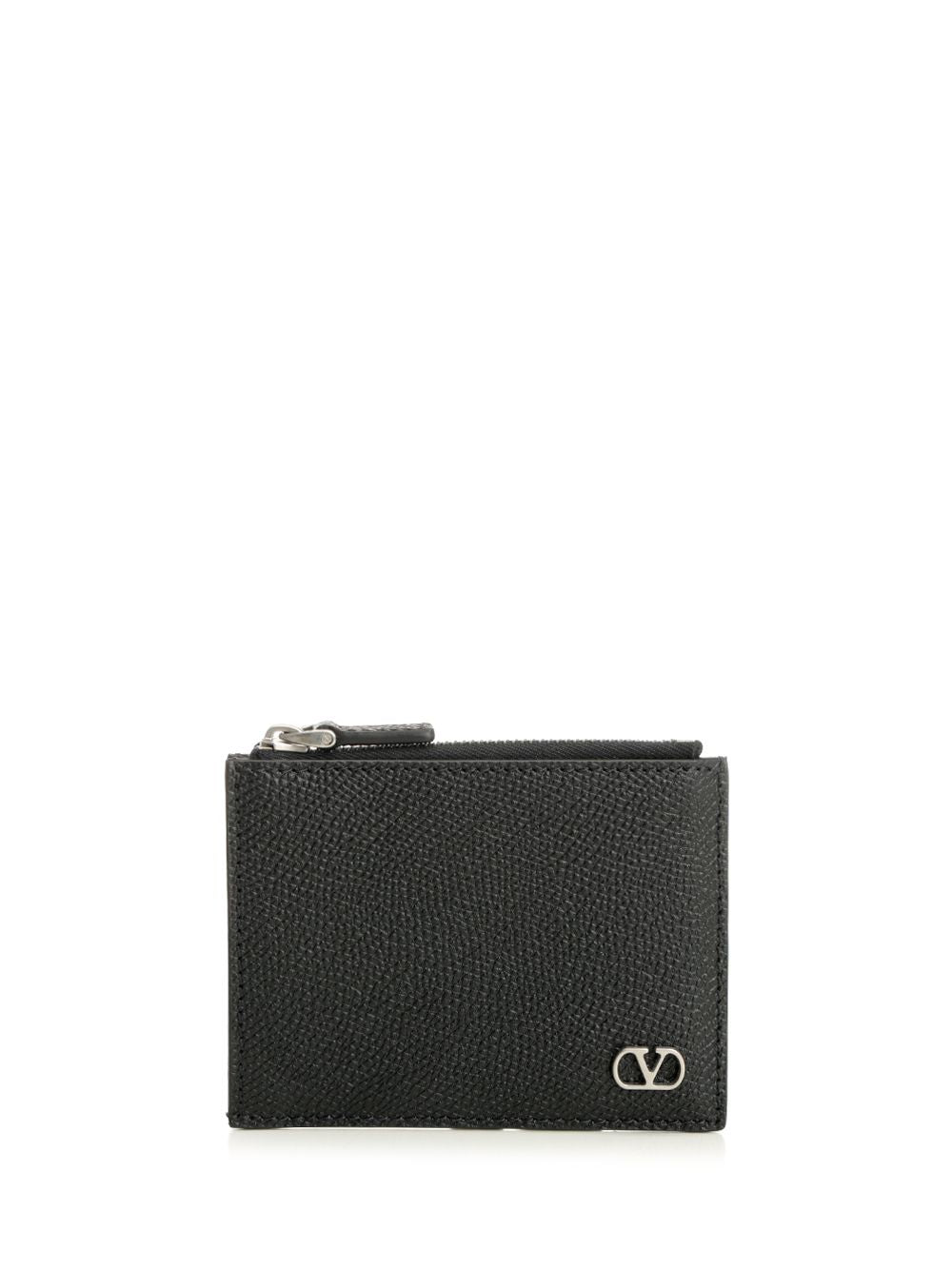 Valentino Garavani Vlogo Signature Wallet Small leather goods - Black | 6abf63a2cd5dc75499f9998a152725b99b6787ea