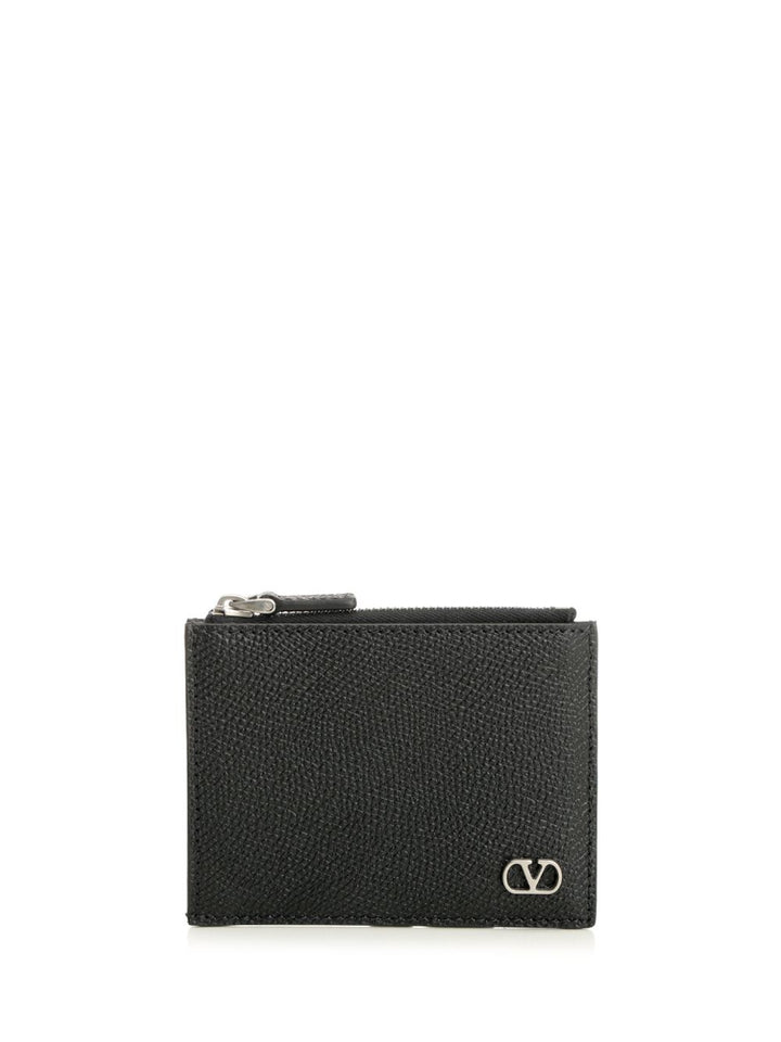 Valentino Garavani Vlogo Signature Wallet Small leather goods - Black | 6abf63a2cd5dc75499f9998a152725b99b6787ea