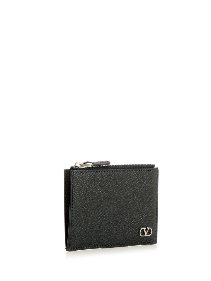 Valentino Garavani Vlogo Signature Wallet Small leather goods - Black | 9b0772a5507dbac1640609b3157bffdb1c0fcc50