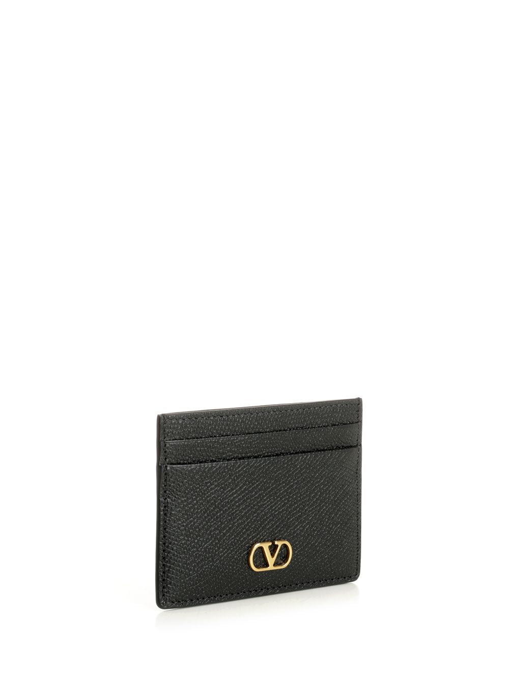 Valentino Garavani Vlogo Signature Card Holder Small leather goods - Black | 9baec724d4f39c72a8346d87675c4a9cb905493a
