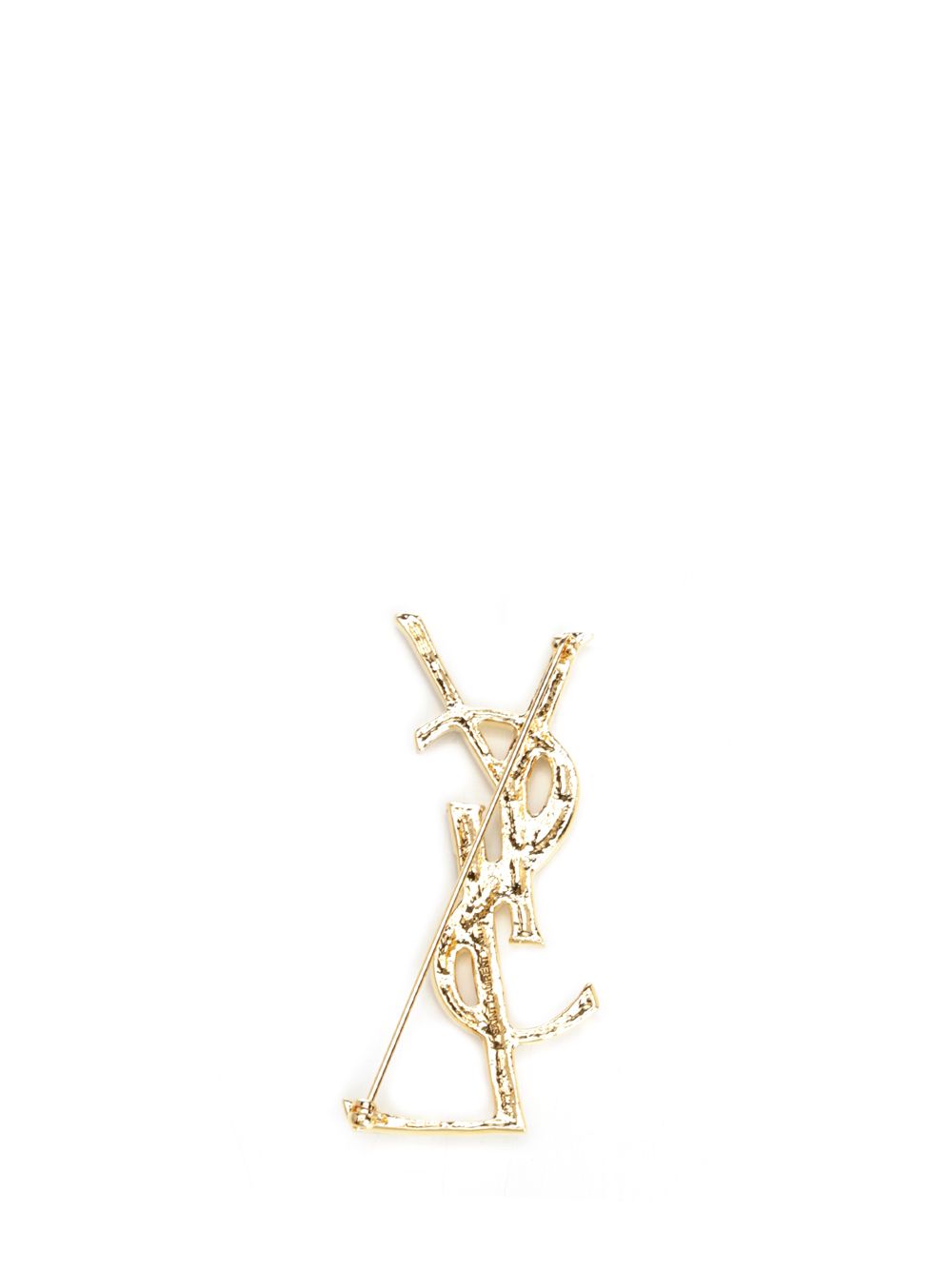 Saint Laurent Cassandre Crocodile Brooch Jewelry - Gold | c30fd38d135d1c0231b8681b195b8577468a8590