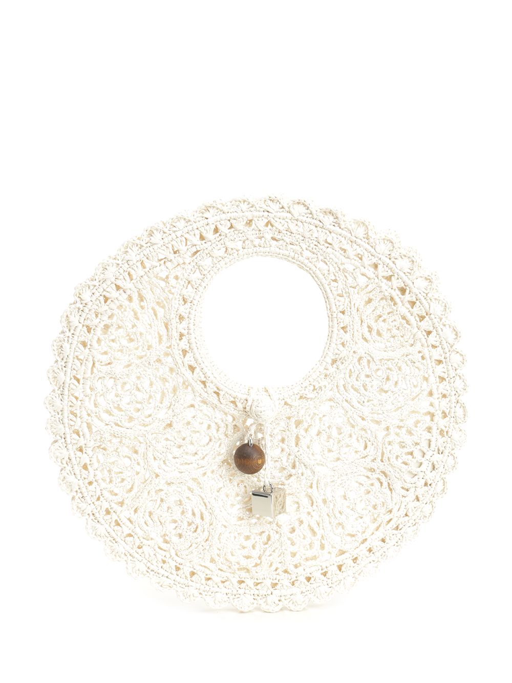 Jacquemus Le Petit Rond Handbag Handbags - White | 9dc8938cf783456e8e43f0cf47a5eb68f959d770