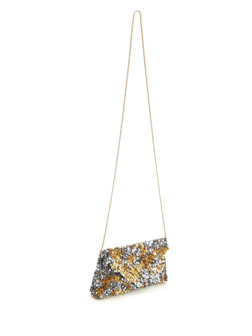 Dries Van Noten Sequin Clutch Clutches - Silver | 9ad9d7dbaf06300ee814660d0c0c9beab2081a27