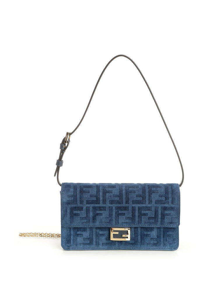 Fendi Baguette Handbags - Blue | 3a3abb69b11cac890b450e8b6a33c9c239e88d75