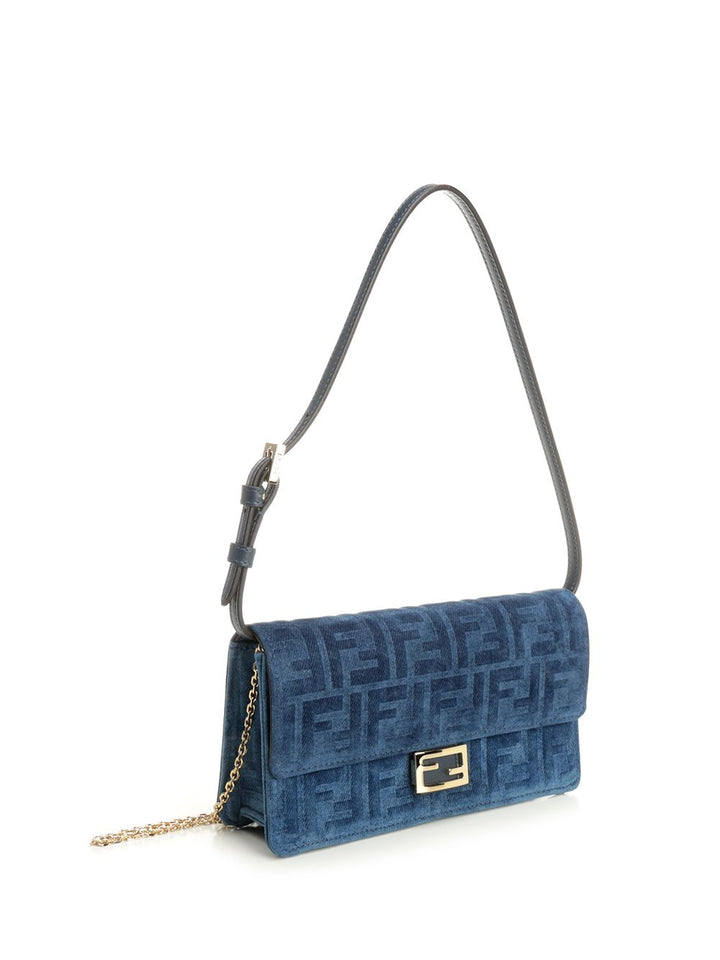 Fendi Baguette Handbags - Blue | 829037e3cfa11977df0ac03a44cd4220797105ec