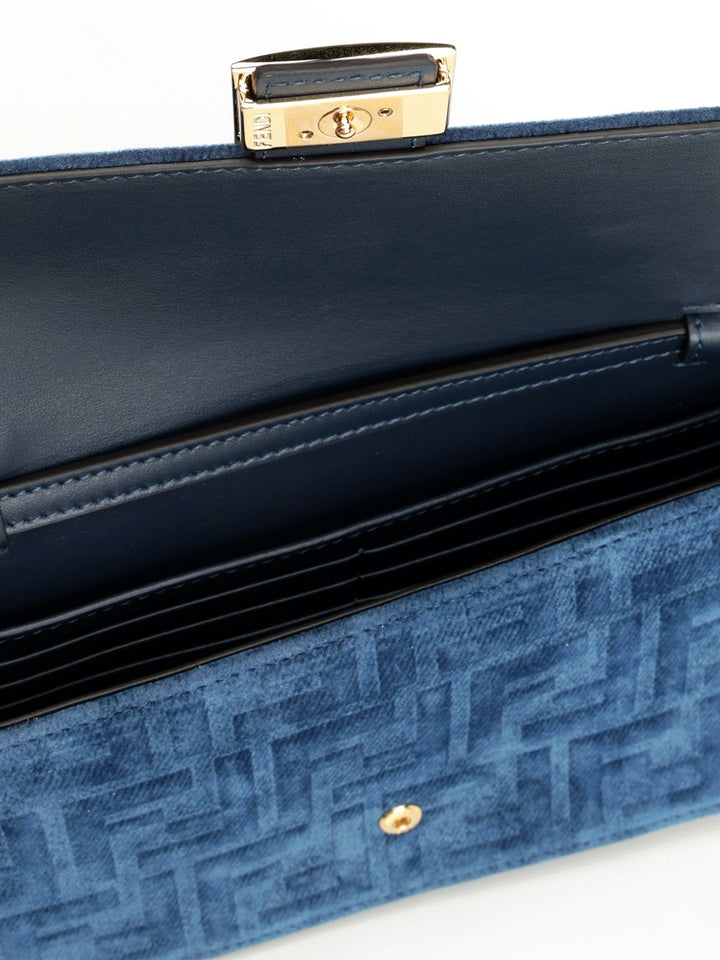 Fendi Baguette Handbags - Blue | 9cb11f8a39ab9eeffe5daad419f65306156296df