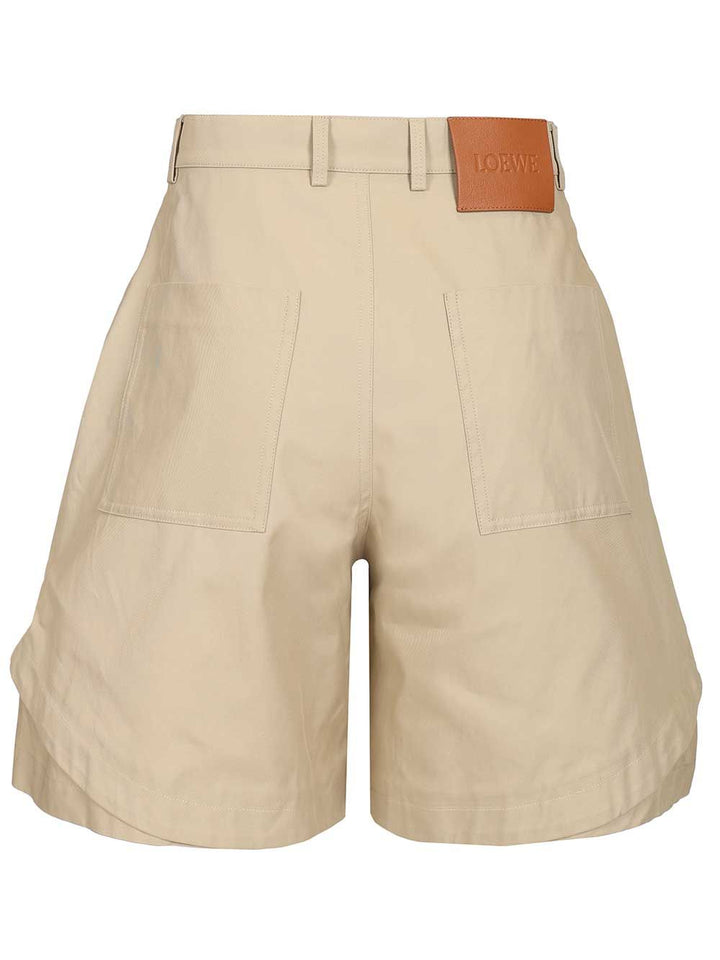 Loewe Shorts Trousers - Beige | 7ede2ec14d8ace51c42b0121770d6bd338efb36c