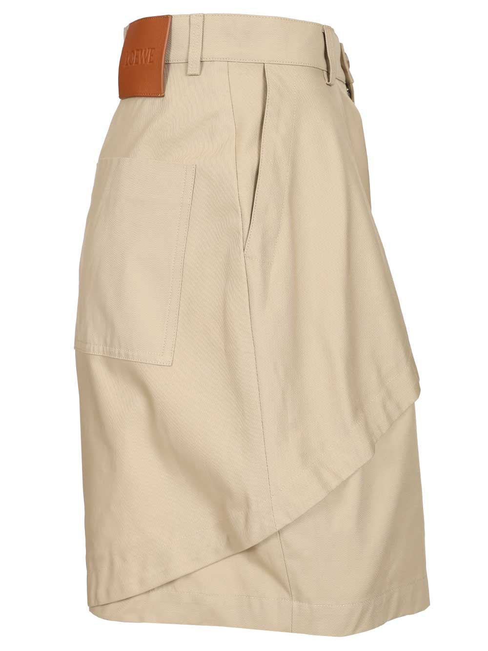 Loewe Shorts Trousers - Beige | d25c9302b8c5ca5039cbb5447ad9cad4551bdd44
