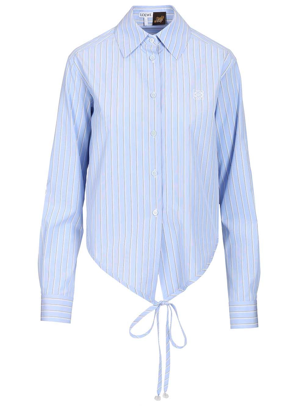 Loewe Shirt Shirts - Light blue | 0fe5819ca6b6b1fd69bbc39d6fefad09dd2f26b5