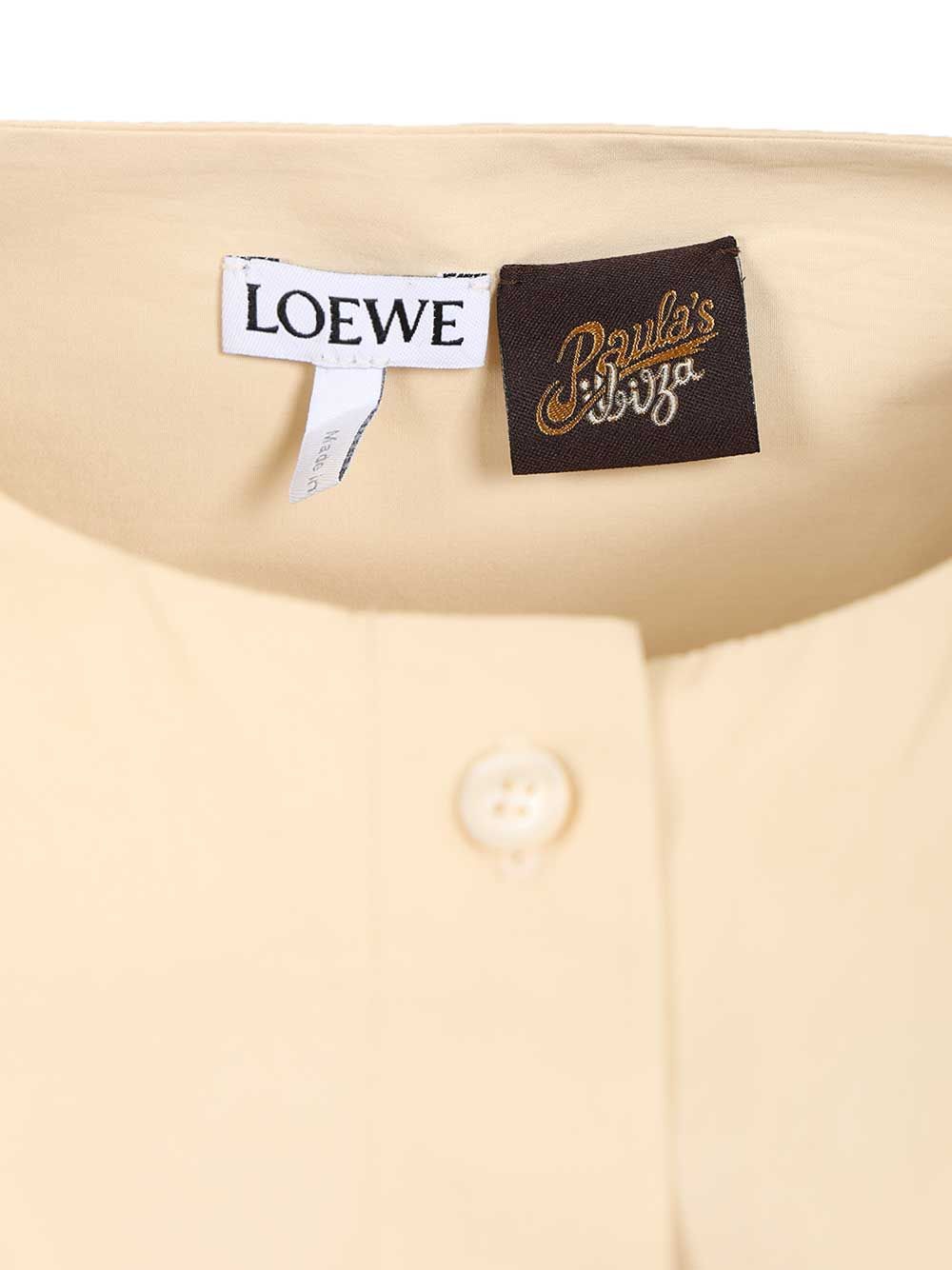 Loewe Shirt Dress Dresses - Beige | 0ce91133ffa441d21601e4f6f7f391b006f1d099