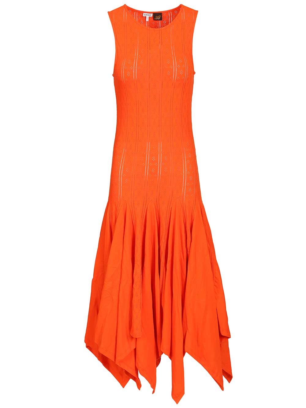 Loewe Tank Top Dress Dresses - Orange | a8cbe96fd67c8506297b54523b0d201de13f1630