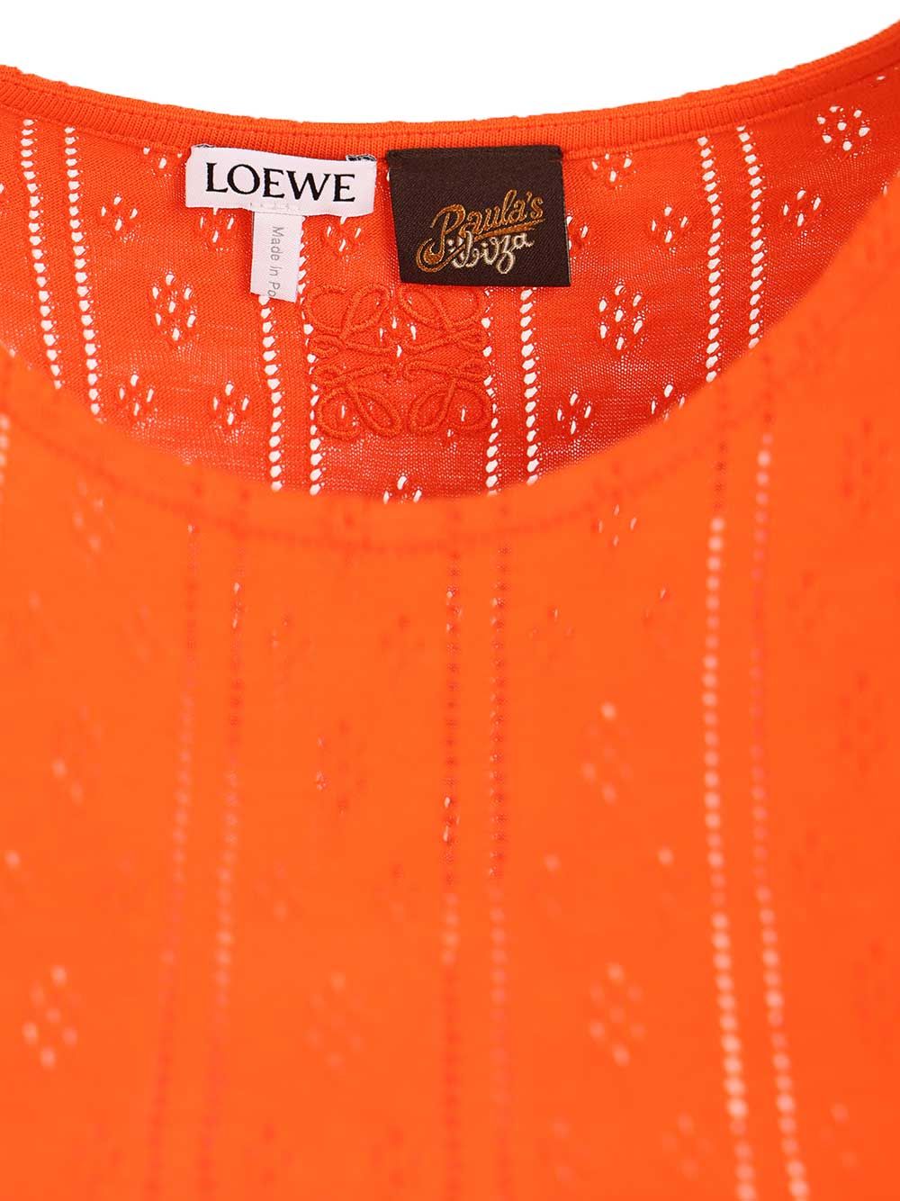 Loewe Tank Top Dress Dresses - Orange | f7f28780be4a9280e0648bafd883f2c1c26c7350
