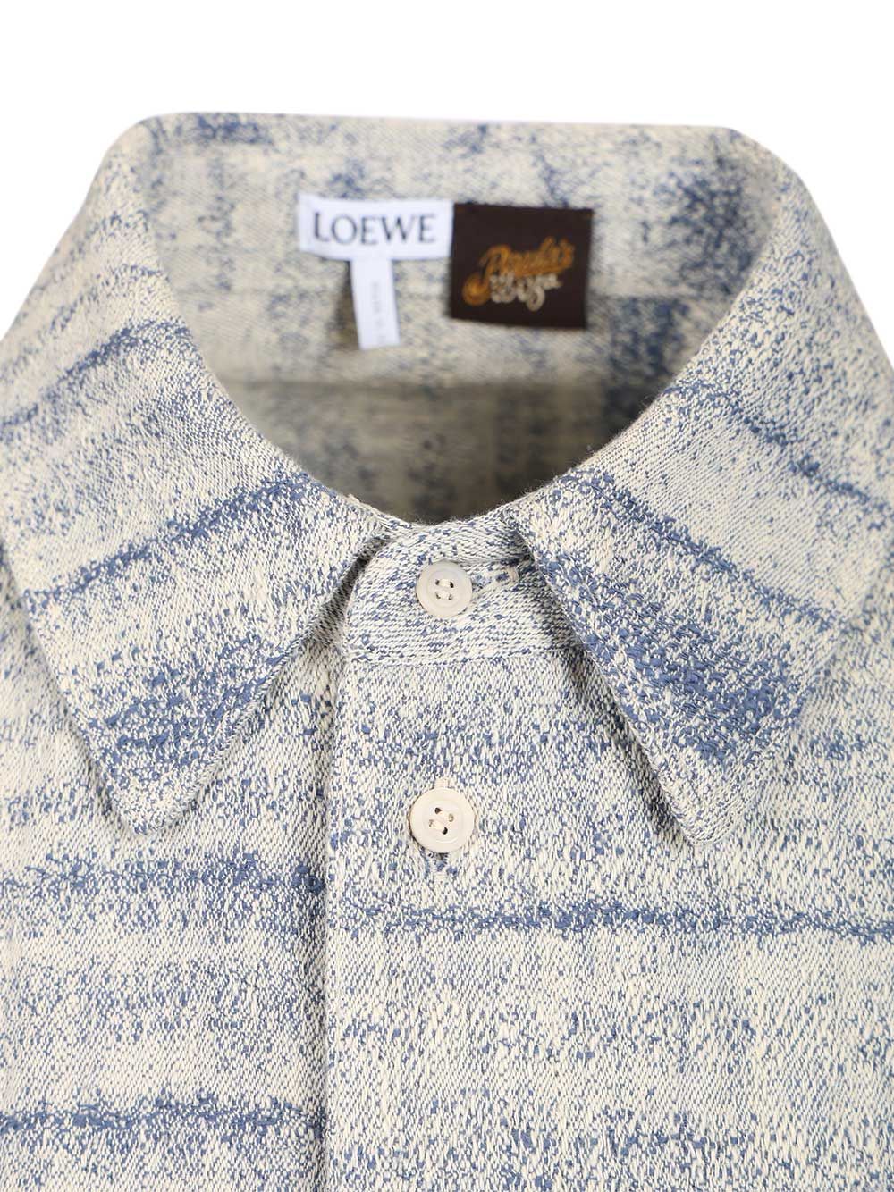 Loewe Denim Shirt Shirts - Light blue | 23caadbbd8e6148a72e1e2d31356ec4ad523fee3