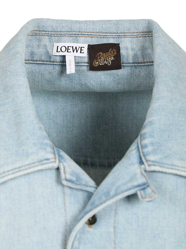 Loewe Short Sleeve Shirt Shirts - Light blue | 0806fc88218e338379db040045fe8117ea0f4d3d