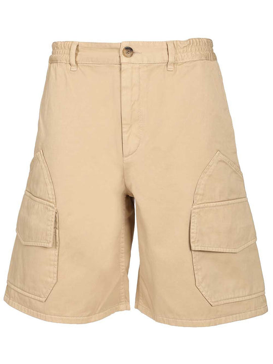 Cargo Shorts Trousers Beige