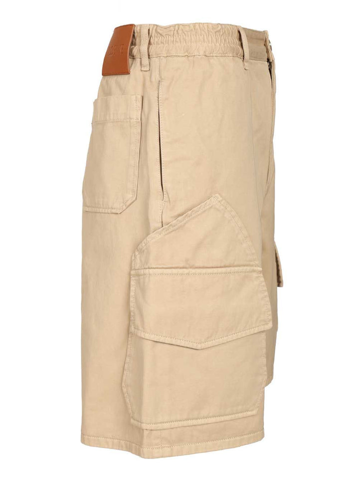 Loewe Cargo Shorts Trousers - Beige | e69334fb5ae9ccf055e60802d8de87502da0c2fa