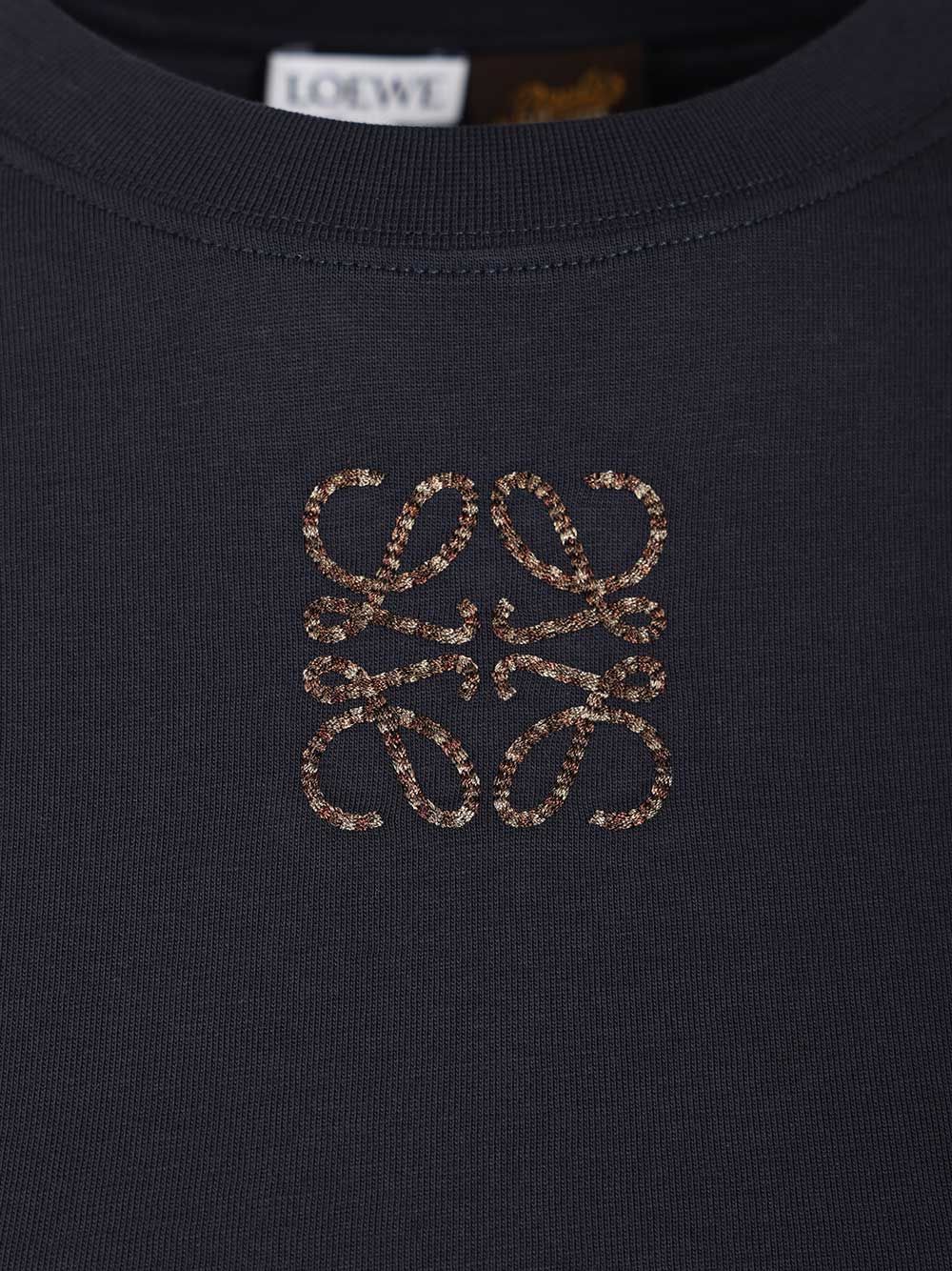 Loewe Slim-Fit Cotton T-Shirt - Blue | ff6fb0a322395362094818dd0920daaf86a17a32