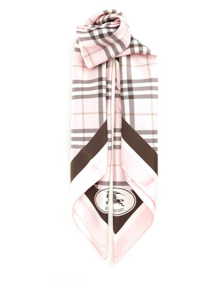 Burberry Check Scarves And Foulards - Rose | 6c637a6d80a7eafb293e4e60bf8d18240a805194