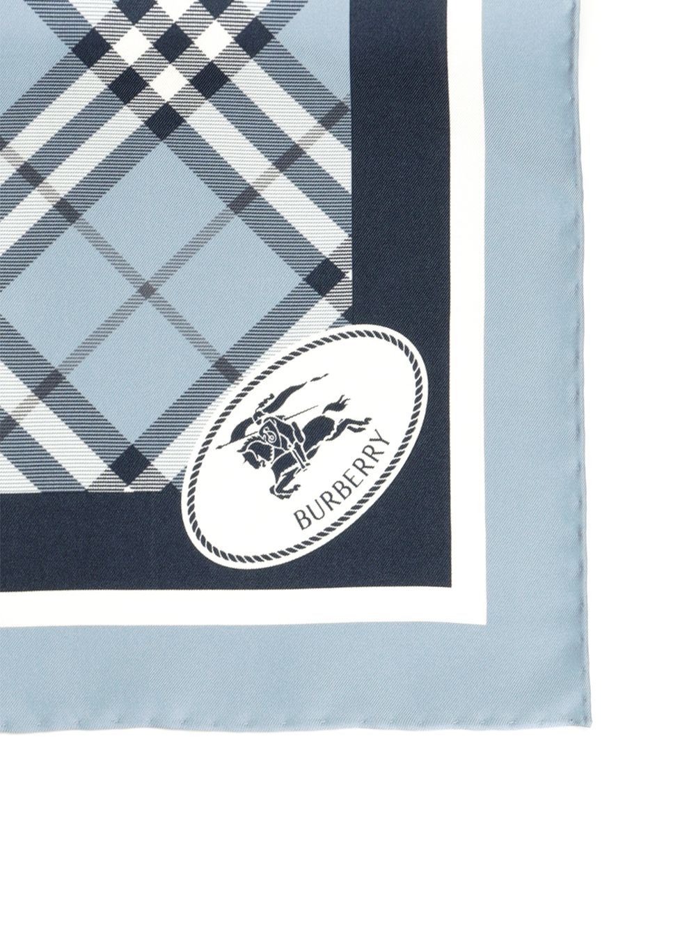 Burberry Check Scarves And Foulards - Light blue | 3c4ebe14bae513c55ba5dfbbdfc4ceaca50ce783